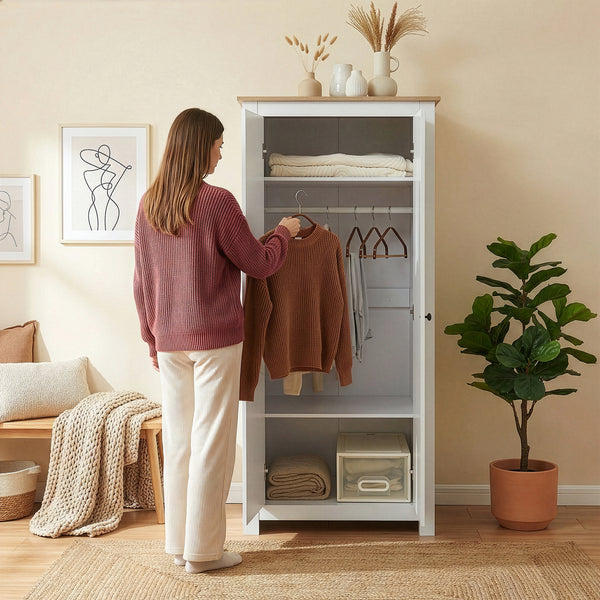 Dulap haine Trorjam 175x80x52 cm [en.casa]