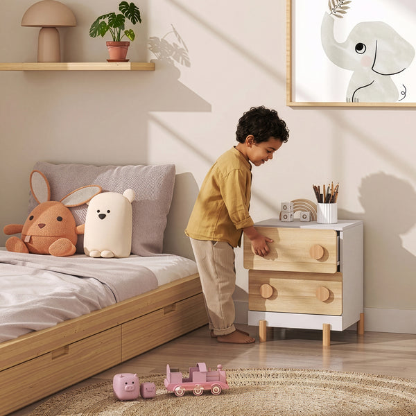 Noptiera pentru copii Vaarentaa 47x40x35 cm [en.casa]