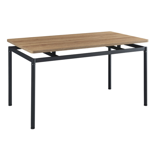 Set masa si 4 scaune Hemnes 75x140x80 cm [en.casa]