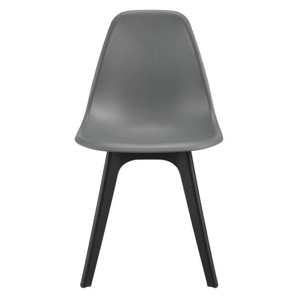 Grup de luat masa Horten 5 piese Masă 120x60 cm Alb [en.casa]
