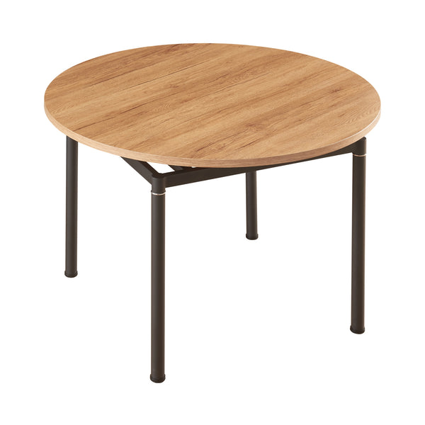 Masa bucatarie Hemnes efect lemn stejar negru masuri si forme diferite [en.casa]