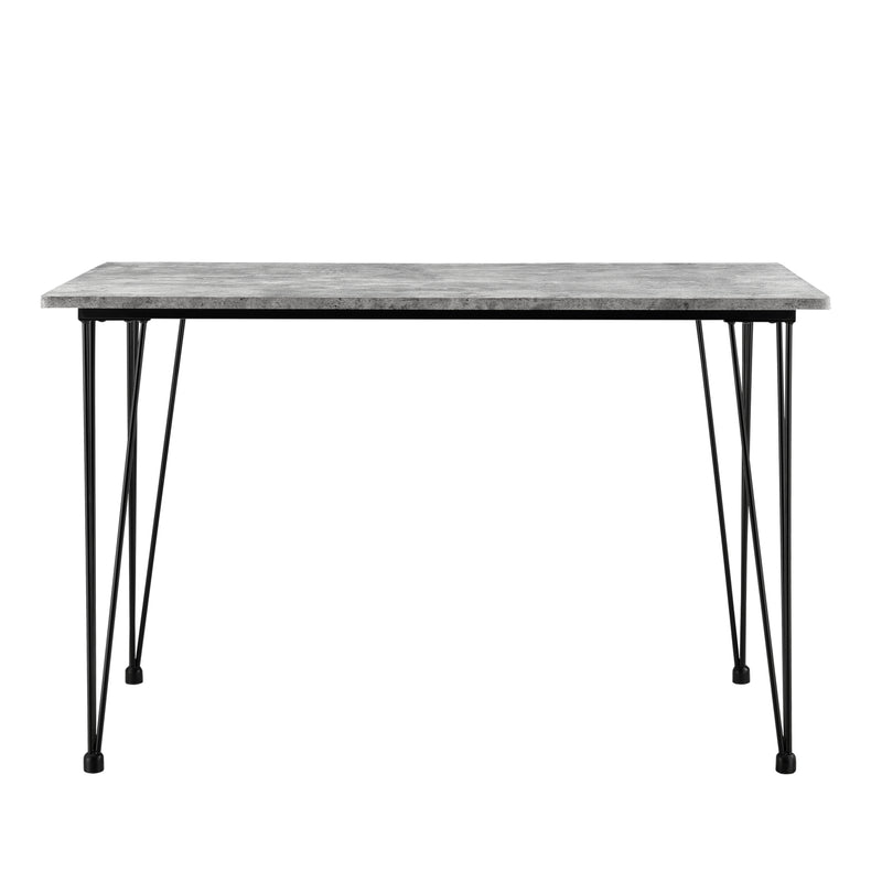 Schiță cotată Masă de dining Kiel 120x70 cm în diferite culori en.casa