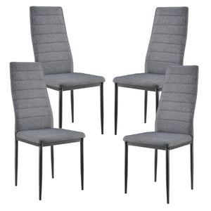 Set bucatarie Diana masa cu 4 scaune culori diferite [en.casa] 