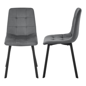 Esszimmerstuhl Lexnitz 2er Set in versch. Farben [en.casa] - premiumXL