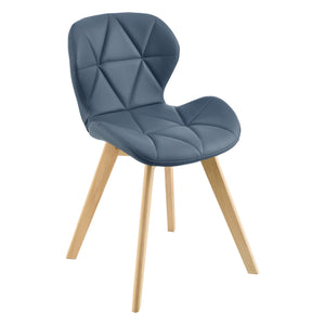Set 2 scaune sufragerie Almhult 78x47x52 cm [en.casa]