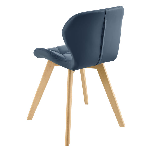 Set 2 scaune sufragerie Almhult 78x47x52 cm [en.casa]