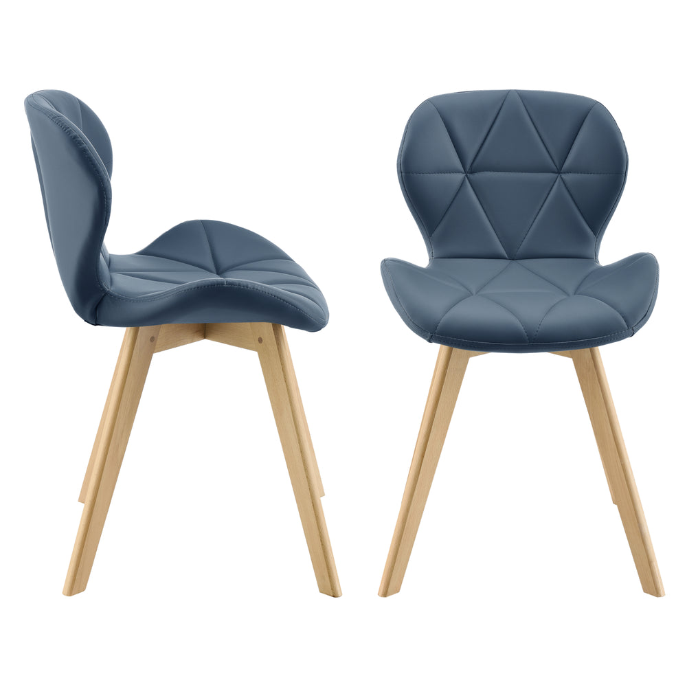 Esszimmerstuhl Älmhult 6 - er Set 78x47x52 cm Kunstleder versch. Farben [en.casa] - premiumXL