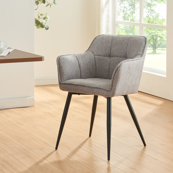 Set scaune tapitate Birmingham 81x57x53 cm 180 kg [en.casa]