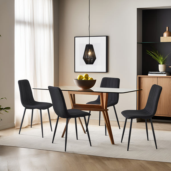 Set 4 scaune bucatarie Elsern [en.casa]