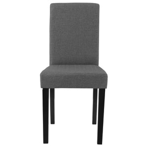 Set scaune sufragerie Hamburg lemn/textil [en.casa]