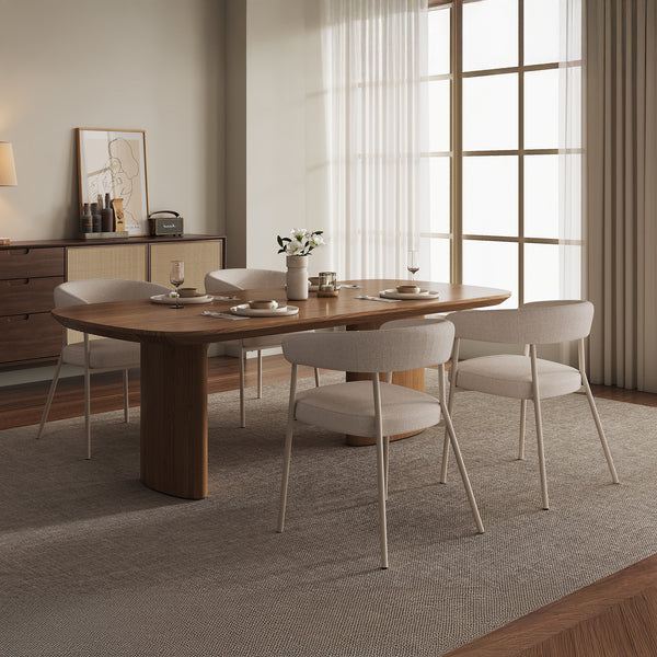 Set scaune tapitate Huk 78x57x56 cm [en.casa]