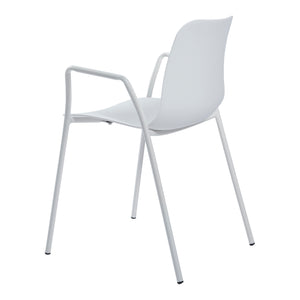 Scaun bucatarie Kankaanpaa plastic culori diferite [en.casa]