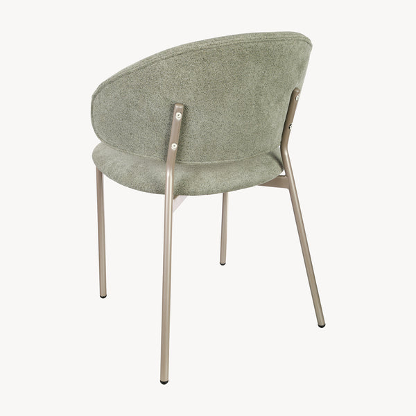 Set scaune bucatarie Lipis 77x53x56 cm verde [en.casa]