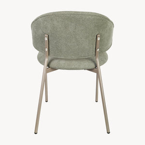 Set scaune bucatarie Lipis 77x53x56 cm verde [en.casa]