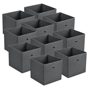 Set 10 buc cutii Faltbox pliabile pentru depozitare culori diferite [en.casa]