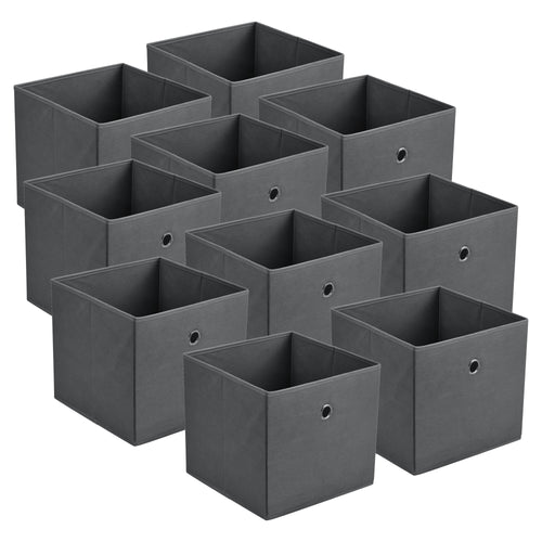 Set 10 buc cutii Faltbox pliabile pentru depozitare culori diferite [en.casa]