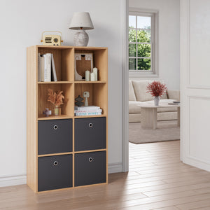 Set 10 buc cutii Faltbox pliabile pentru depozitare culori diferite [en.casa]
