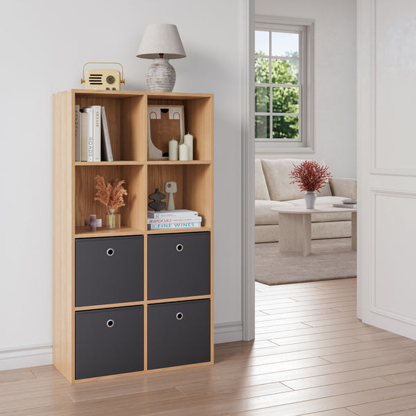 Set 10 buc cutii Faltbox pliabile pentru depozitare culori diferite [en.casa]