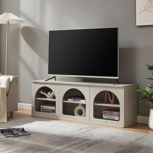 Comoda TV Trorhun 140x38x48 cm [en.casa]