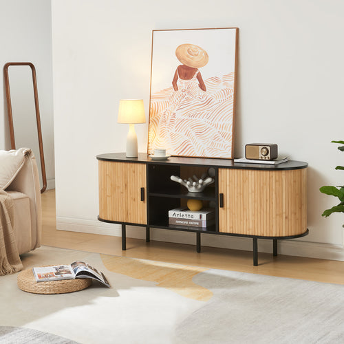 Comoda TV Tvedestrand 140x40x55cm [en.casa]