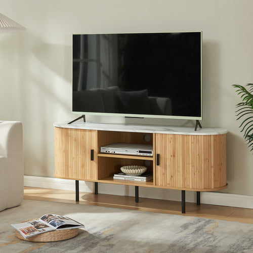 Comoda TV Tvedestrand 140x40x55cm [en.casa]