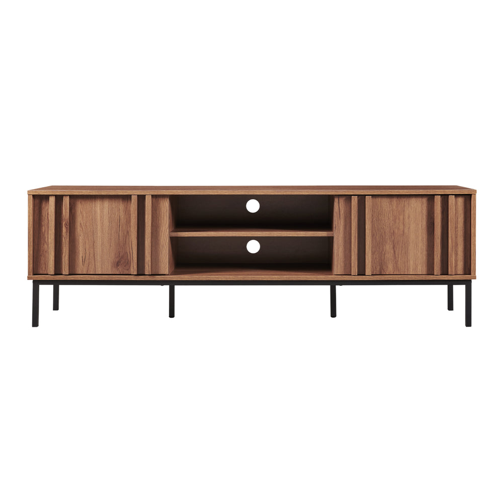 Dulap TV Kilmandar 160x40x49 cm aspect nuc [en.casa]
