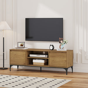 Comoda TV Kistiandi 140x40x50 cm [en.casa]