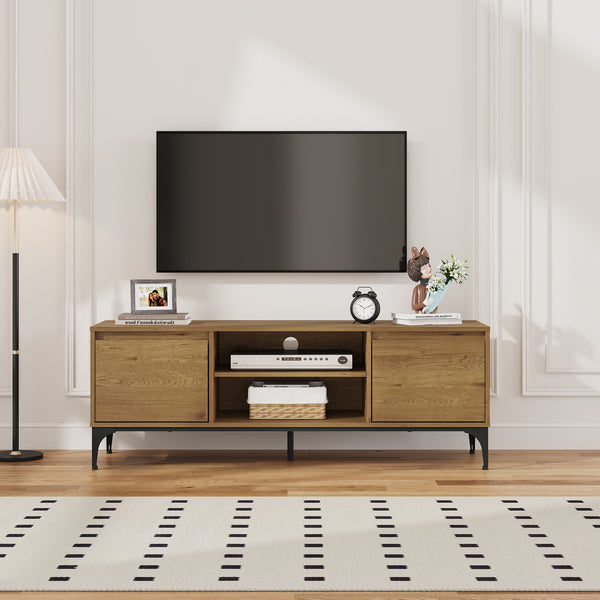 Comoda TV Kistiandi 140x40x50 cm [en.casa]