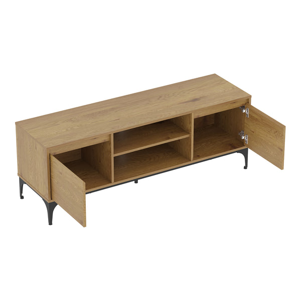 Comoda TV Kistiandi 140x40x50 cm [en.casa]