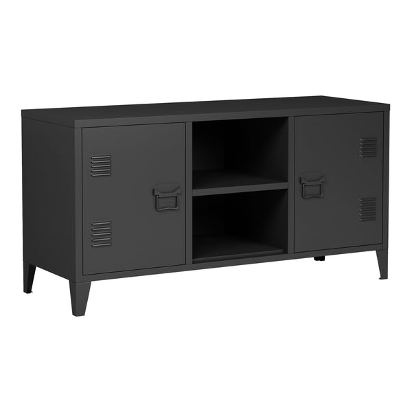 Comoda TV Kotka 113x40x58cm otel [en.casa]