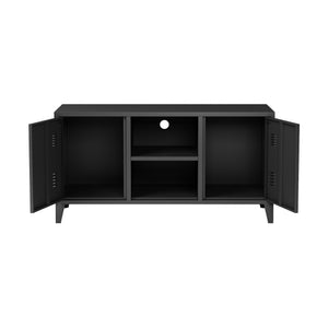 Comoda TV Kotka 113x40x58cm otel [en.casa]