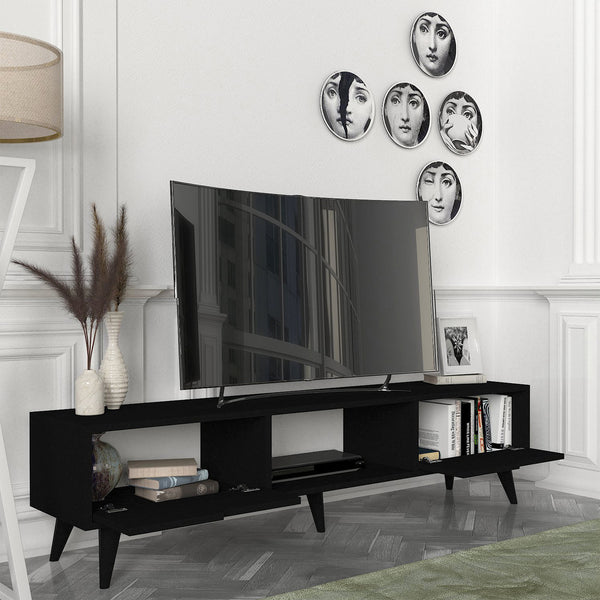 Comoda TV Kullila 160x35x40 cm [en.casa]