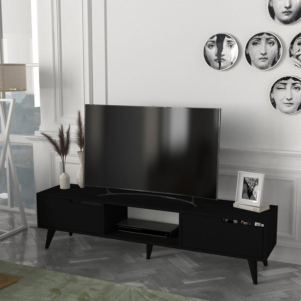 Comoda TV Kullila 160x35x40 cm [en.casa]