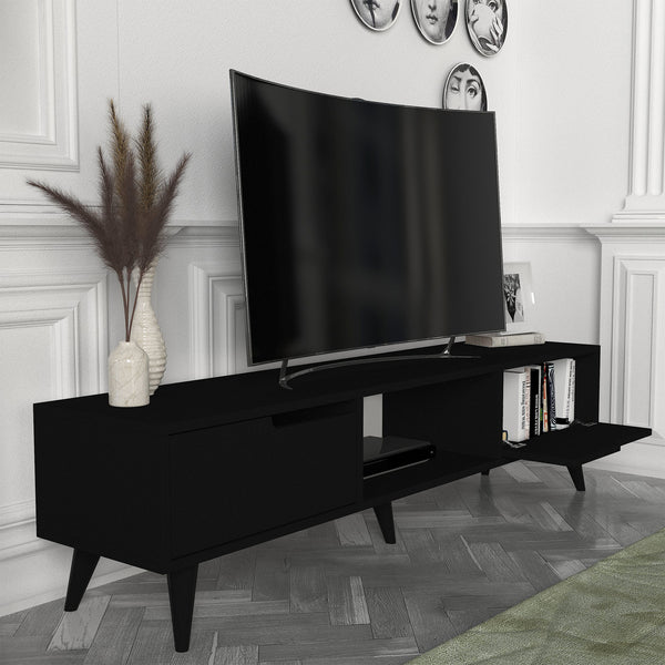 Comoda TV Kullila 160x35x40 cm [en.casa]