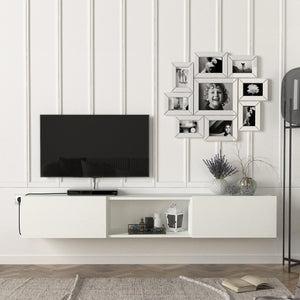 Dulap suspendat TV Paltamo 180x31x29,5cm culori diferite [en.casa]