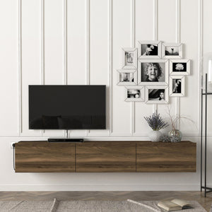 Dulap TV Vihti 180x31x29,5cm în diferite culori [en.casa]