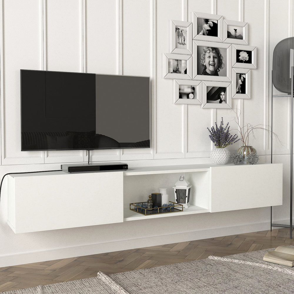 Fernsehschrank Paltamo 180x31x29,5cm in verschiedenen Farben [en.casa] - premiumXL
