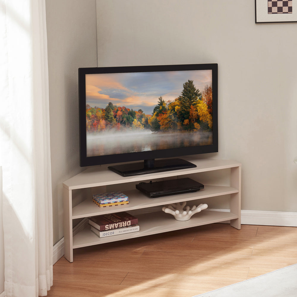 Comoda TV pe colt Berg 110x36x42 cm [en.casa]