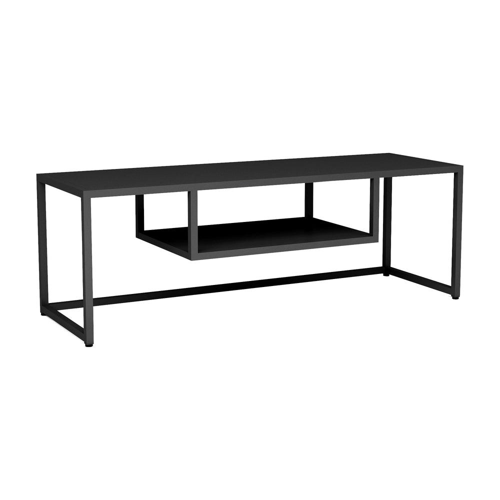 Masa TV Isokyrö 120x40x40cm metal [en.casa]