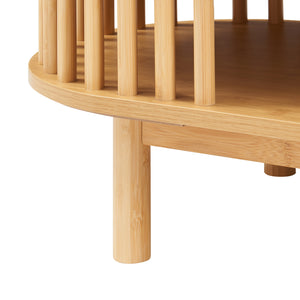 Comoda TV Jarvenpaa bambus natur [en.casa]
