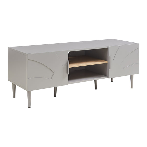 Comoda TV cu 2 usi si 2 rafturi Starvili 120x40x45 cm [en.casa]