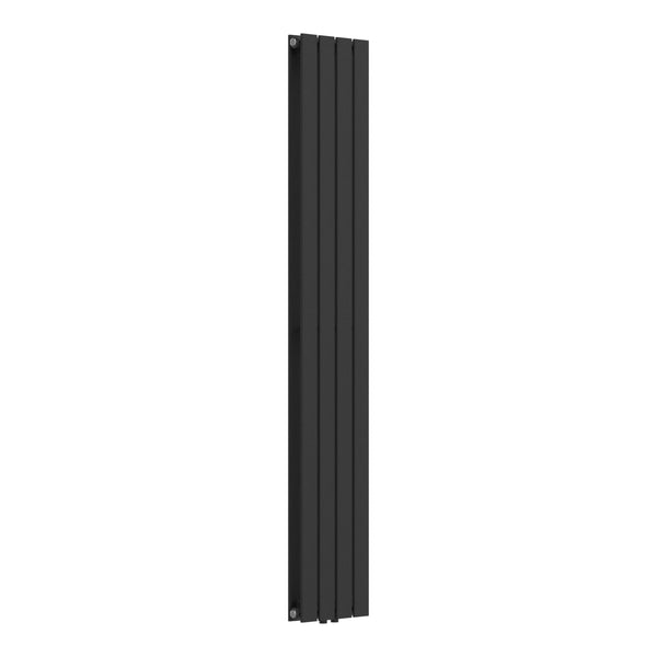 Radiator dublu NoreM1 180x30cm negru 1122W [neu.haus]