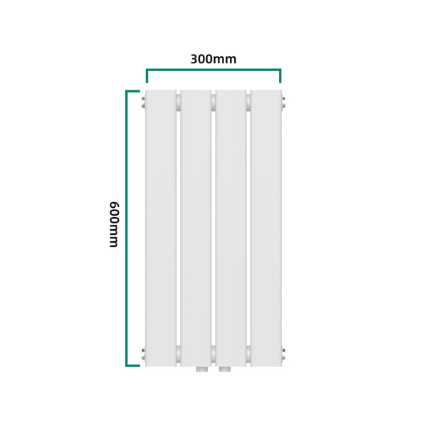 Radiator Nore 60x30cm alb 249W [neu.haus]