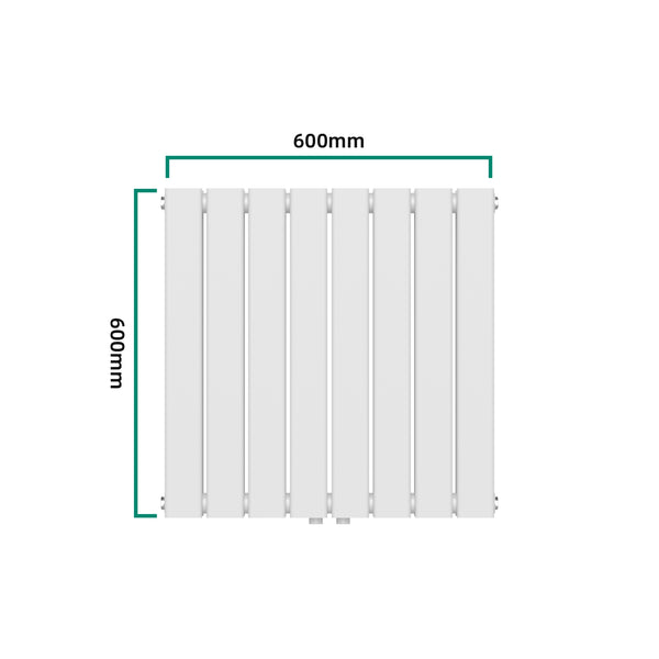 Radiator Nore 60x60cm alb 459W [neu.haus]