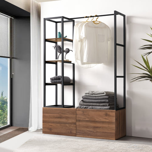 Suport haine Egmating 180x120x40 cm [en.casa]