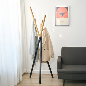 Cuier pom Laerdal 172x49x49 cm otel [en.casa]