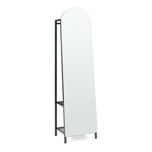 Oglinda de podea si suport haine 2 in 1 Frenraby 165x40x35 cm [en.casa]