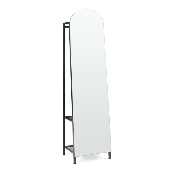 Oglinda de podea si suport haine 2 in 1 Frenraby 165x40x35 cm [en.casa]
