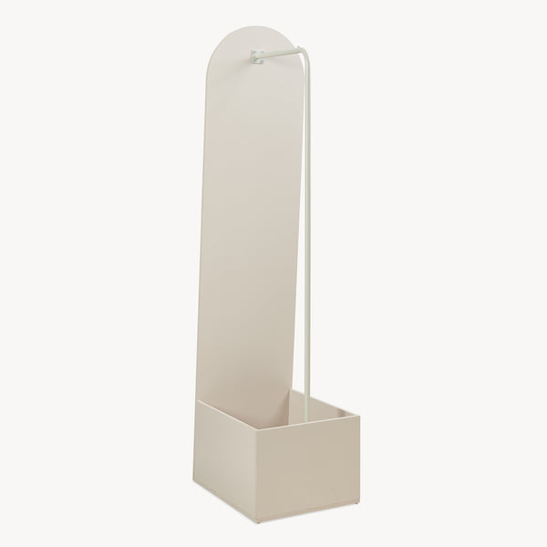 Oglinda de podea si suport haine 2 in 1 Kuonta 165x40x50,5 cm [en.casa]