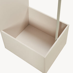 Oglinda de podea si suport haine 2 in 1 Kuonta 165x40x50,5 cm [en.casa]